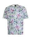 Ps By Paul Smith Ps Paul Smith Man T-shirt Sage Green Size Xl Cotton In Sage Green