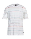 Ps By Paul Smith Ps Paul Smith Man T-shirt White Size Xl Cotton In Multi