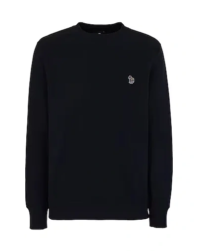 Ps By Paul Smith Ps Paul Smith Mens Reg Fit Sweatshirt Man Sweatshirt Midnight Blue Size S Organic Cotton