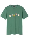 PS BY PAUL SMITH PS PAUL SMITH MENS REG FIT T-SHIRT BADGES CLOTHING
