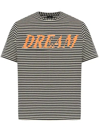 Ps By Paul Smith Ps Paul Smith Mens Regular Fit Stripe T-shirt Dream Clothing In White