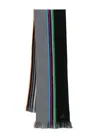 Ps By Paul Smith Ps Paul Smith Mens Scarf Ps Reversible Accessories In Black