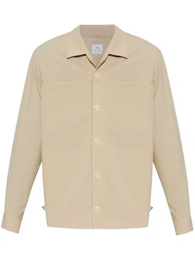 Ps By Paul Smith Ps Paul Smith Mens Shirt Jacket Clothing In Brown