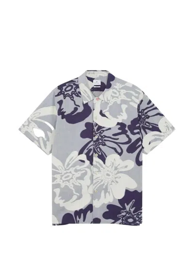 Ps By Paul Smith Ps Paul Smith Mens Short Sleeves Casual Fit Shirt In Multi