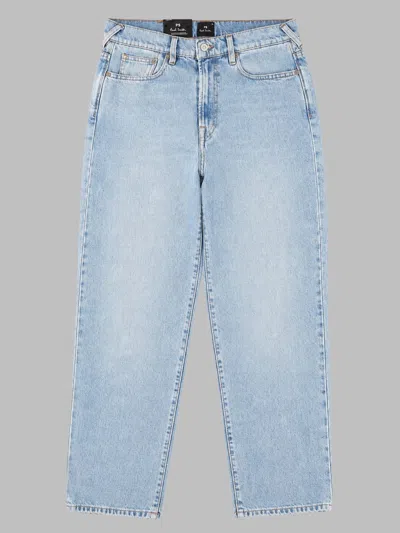 Ps By Paul Smith Ps Paul Smith Organic Cotton Relaxed-fit Jeans In Blue
