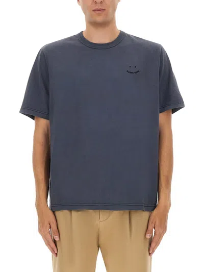 Ps By Paul Smith Ps Paul Smith Oversize Fit T-shirt In Blue