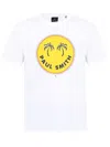 Ps By Paul Smith Ps Paul Smith Palm Trees Cotton T-shirt In White