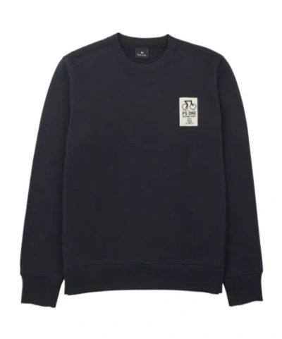 Ps By Paul Smith Round-neck Sweater In Black