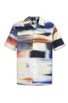 Ps By Paul Smith Ps Paul Smith Bowling Shirt In Multicolour