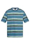 Ps By Paul Smith Ps Paul Smith Striped Cotton T-shirt In Multi