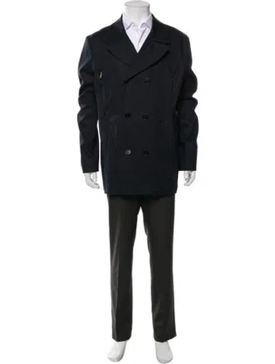 Pre-owned Ps By Paul Smith Ps Paul Smith Peacoat In Gray
