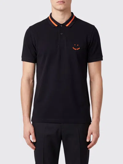 Ps By Paul Smith Ps Paul Smith Polo Shirt Men Color Black