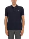 PS BY PAUL SMITH PS PAUL SMITH POLO SHIRT WITH ZEBRA PATCH