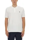 PS BY PAUL SMITH PS PAUL SMITH POLO SHIRT WITH ZEBRA PATCH