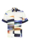 Ps By Paul Smith Ps Paul Smith Printed Cotton Blend Shirt