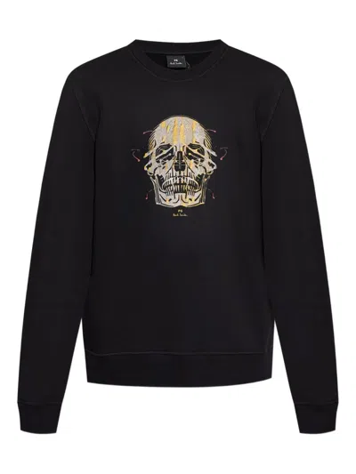 PS BY PAUL SMITH PS PAUL SMITH PRINTED COTTON SWEATSHIRT