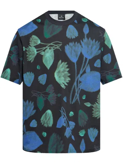 Ps By Paul Smith Ps Paul Smith Printed Cotton T-shirt