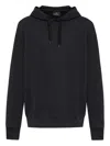Ps By Paul Smith Ps Paul Smith Ps Happy Cotton Hoodie In Black