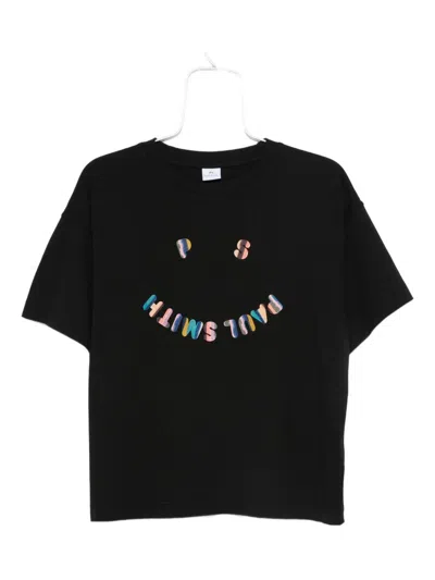 Ps By Paul Smith Ps Paul Smith Ps Happy Cotton T-shirt