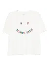 Ps By Paul Smith Ps Paul Smith Ps Happy Cotton T-shirt