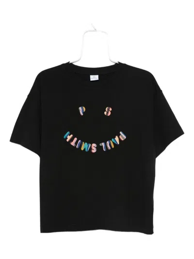 Ps By Paul Smith Ps Paul Smith Ps Happy Cotton T-shirt