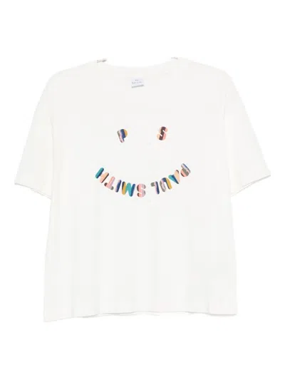PS BY PAUL SMITH PS PAUL SMITH PS HAPPY COTTON T-SHIRT