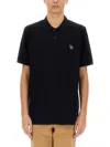 Ps By Paul Smith Ps Paul Smith Regular Fit Polo Shirt In Black