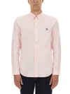 Ps By Paul Smith Ps Paul Smith Regular Fit Shirt With Button-down Collar And Embroidered Detail