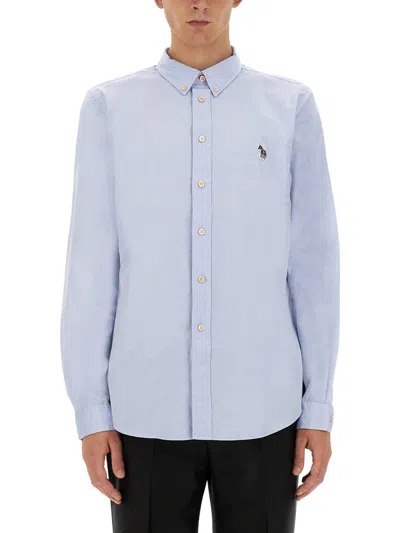 Ps By Paul Smith Ps Paul Smith Regular Fit Shirt In Blue