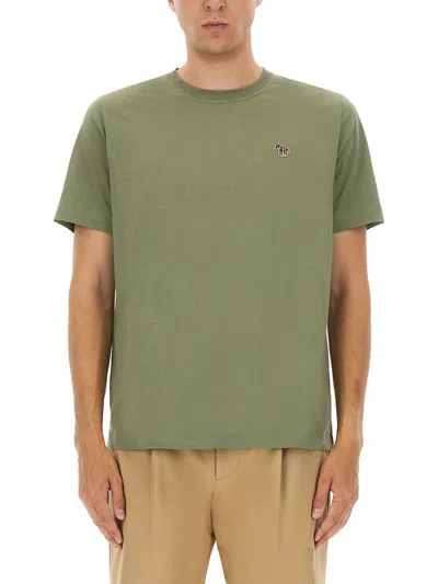Ps By Paul Smith Ps Paul Smith Regular Fit T-shirt In Green