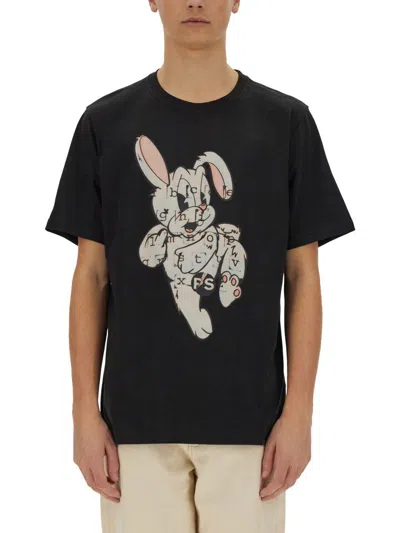 Ps By Paul Smith Ps Paul Smith Regular Fit T-shirt In Black