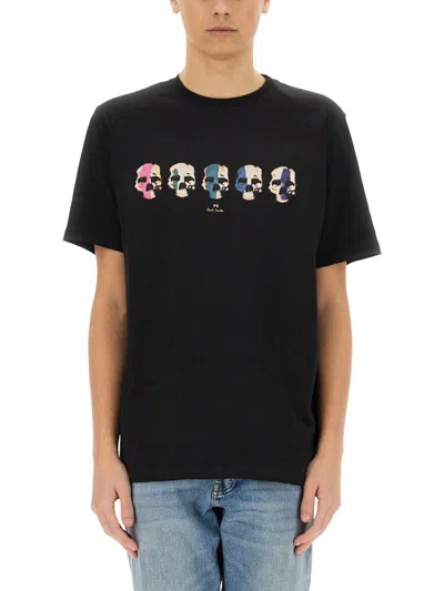 Ps By Paul Smith Ps Paul Smith Regular Fit T-shirt In Black