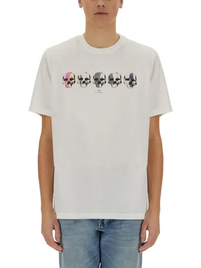 Ps By Paul Smith Ps Paul Smith Regular Fit T-shirt In White