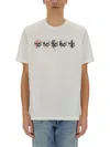 Ps By Paul Smith Ps Paul Smith Multi Skull Cotton T-shirt