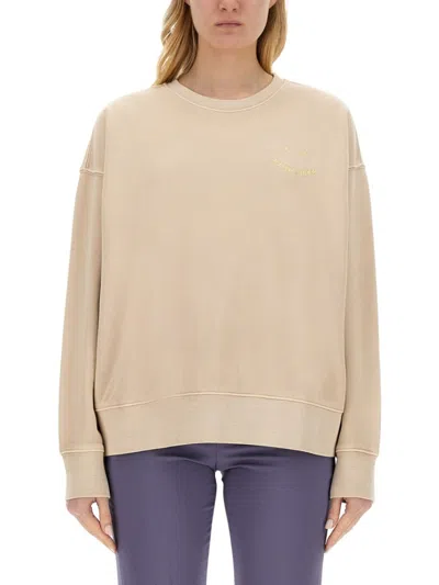 Ps By Paul Smith Ps Paul Smith Relaxed Fit Organic Cotton Sweatshirt In Neutrals