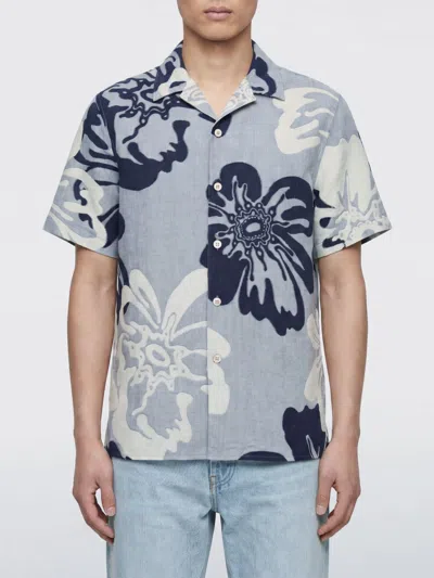 Ps By Paul Smith Ps Paul Smith Shirt Men In Blue