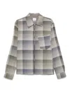 Ps By Paul Smith Ps Paul Smith Checked Cotton Shirt Jacket In Beige