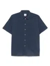 Ps By Paul Smith Ps Paul Smith Short-sleeved Shirt In Blue