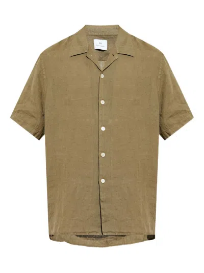 Ps By Paul Smith Ps Paul Smith Short-sleeved Shirt In Green