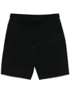 Ps By Paul Smith Drawstring-waist Track Shorts In Black
