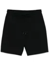Ps By Paul Smith Drawstring-waist Track Shorts In Black
