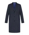 Ps By Paul Smith Ps Paul Smith Single-breasted Coat In Blue