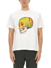 Ps By Paul Smith Ps Paul Smith Skull T-shirt In White