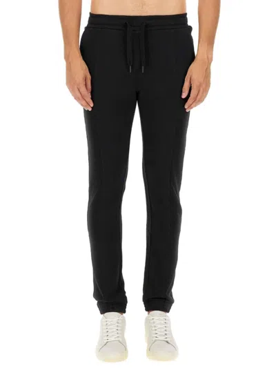 Ps By Paul Smith Ps Paul Smith Slim-fit Tapered Jogging Pants In Black
