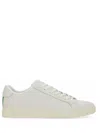 Ps By Paul Smith Ps Paul Smith Cow Leather Sneakers With Striped Detail In White