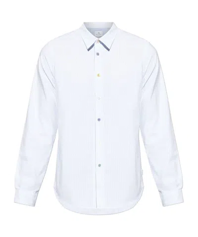 Ps By Paul Smith Ps Paul Smith Striped Button-up Shirt In Multi
