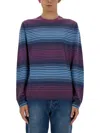Ps By Paul Smith Ps Paul Smith Relaxed-fit Striped Merino Wool Sweater