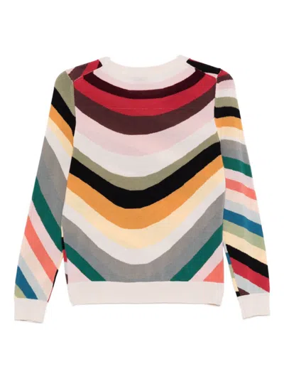 Ps By Paul Smith Ps Paul Smith Striped Wool Jumpers In Multi