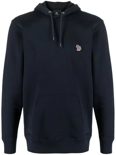 Ps By Paul Smith Ps Paul Smith Sweatshirt With Application In Blue