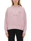 Ps By Paul Smith Ps Paul Smith Sweatshirt With Logo In Pink